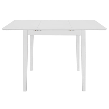 Set da Pranzo 3 pz in MDF Bianco - homemem39