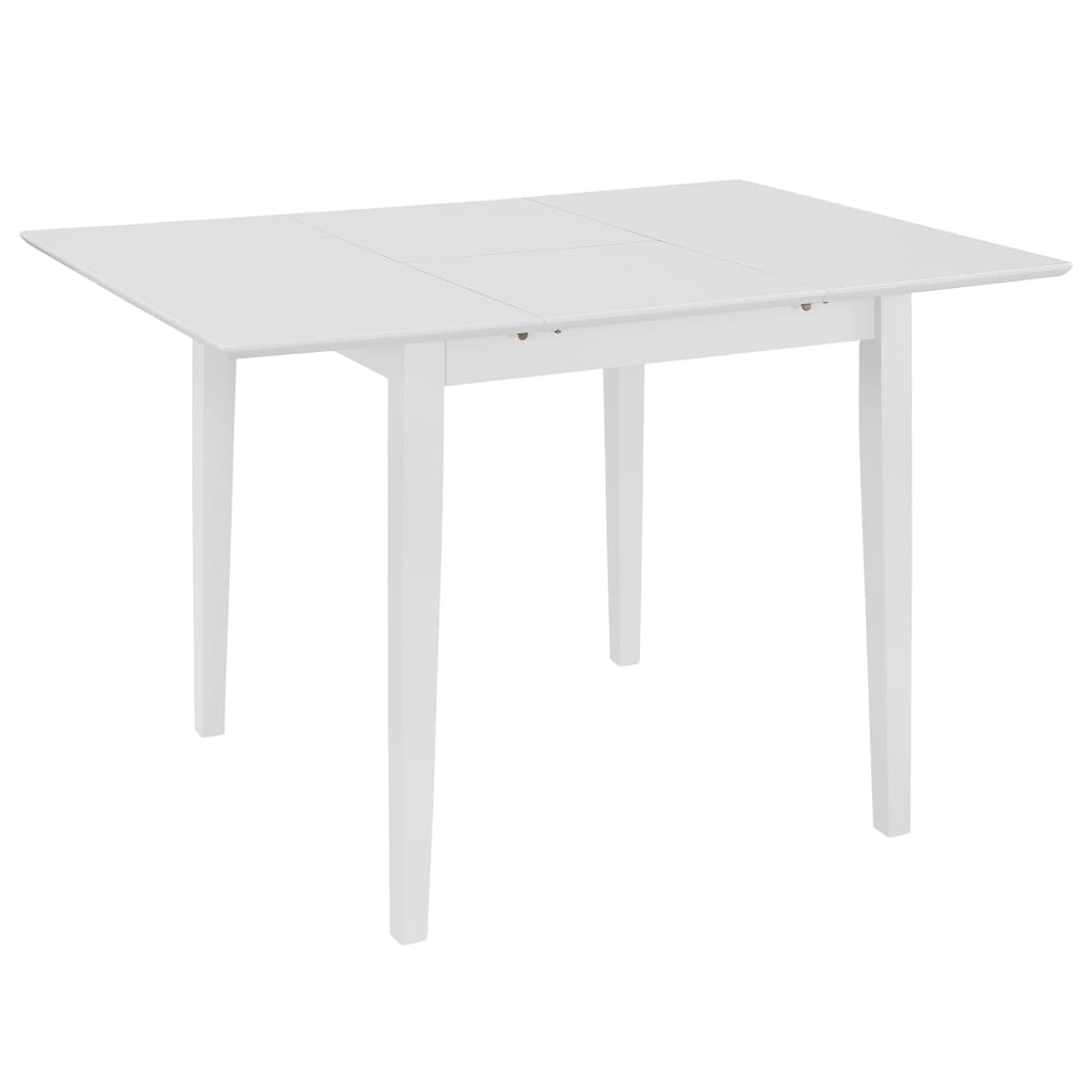 Set per Sala da Pranzo 5 pz in MDF Bianco - homemem39