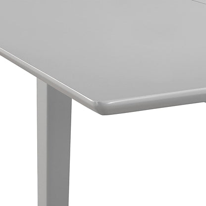 Set da Pranzo 3 pz in MDF Grigio - homemem39
