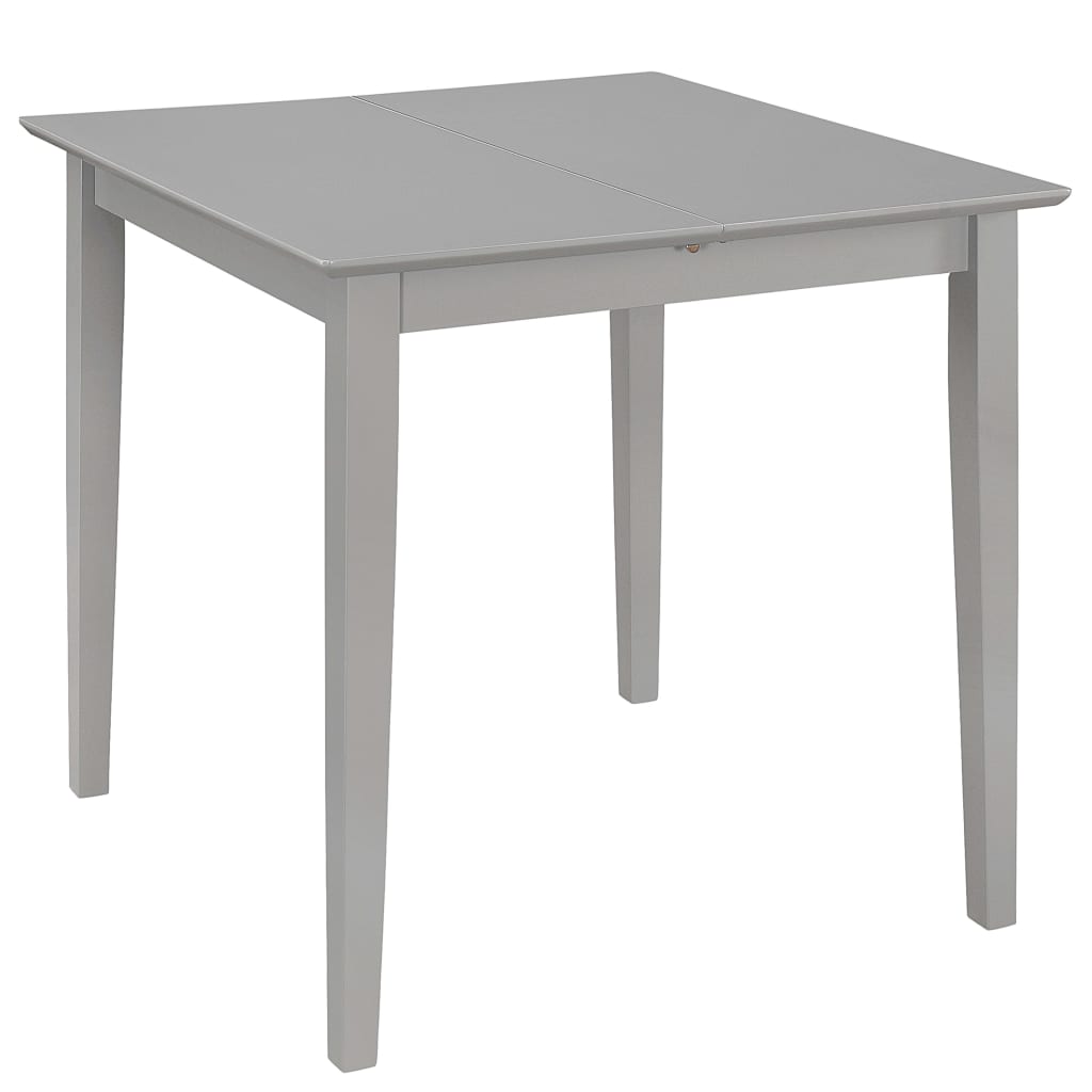 Set per Sala da Pranzo 5 pz in MDF Grigio - homemem39