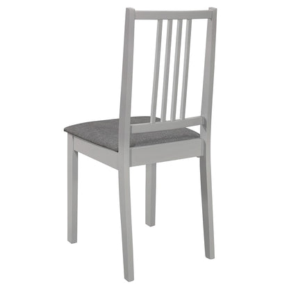 Set per Sala da Pranzo 5 pz in MDF Grigio - homemem39