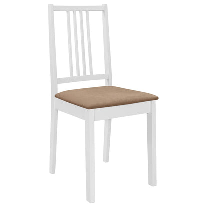 Set per Sala da Pranzo 5 pz in MDF Bianco - homemem39