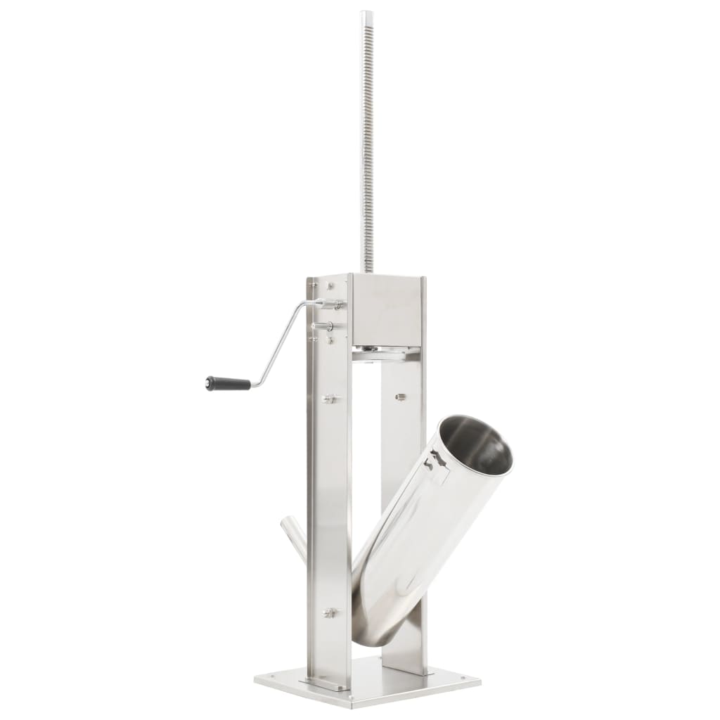 Insaccatrice Manuale Argento 7 L in Acciaio Inossidabile | homemem39
