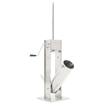 Insaccatrice Manuale Argento 7 L in Acciaio Inossidabile | homemem39