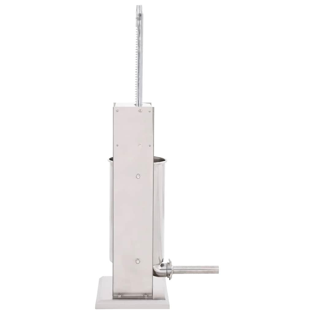 Insaccatrice Manuale Argento 15 L in Acciaio Inossidabile