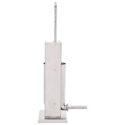 Insaccatrice Manuale Argento 15 L in Acciaio Inossidabile