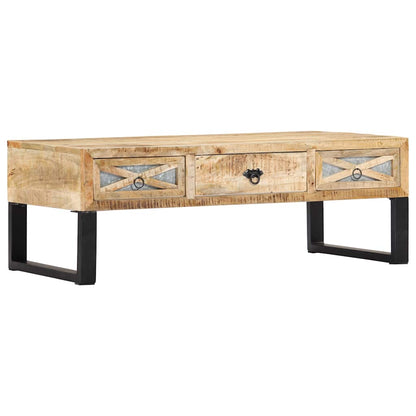 Tavolino da Salotto Legno Massello di Mango