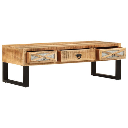 Tavolino da Salotto Legno Massello di Mango