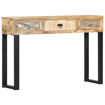 Consolle 110x30x76 cm in Legno Massello di Mango