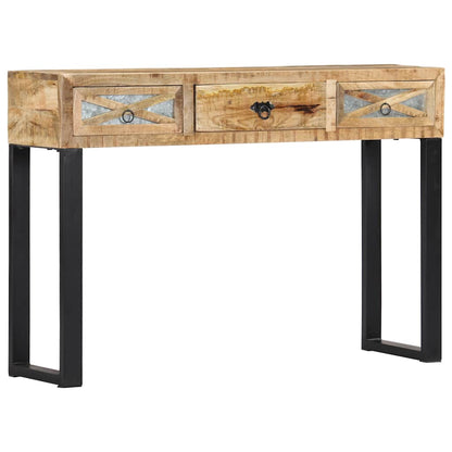 Consolle 110x30x76 cm in Legno Massello di Mango