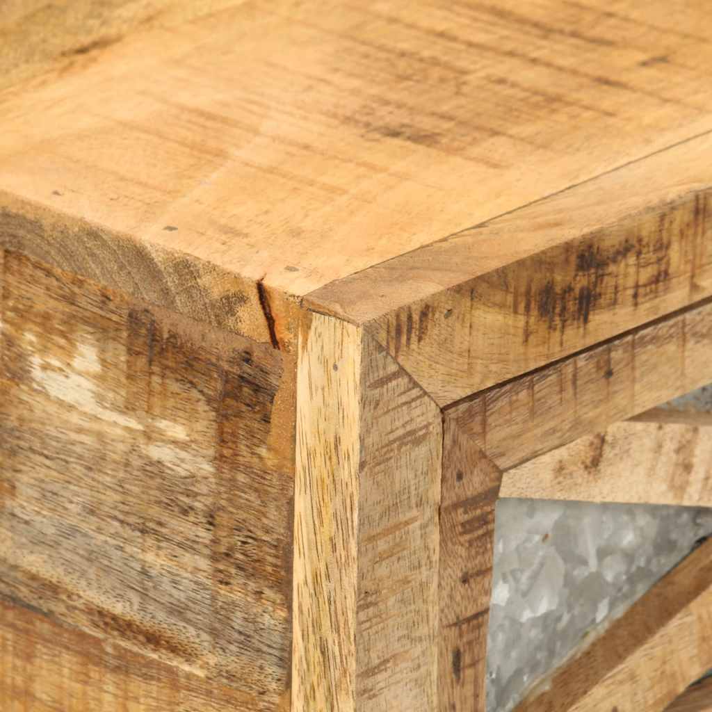 Consolle 110x30x76 cm in Legno Massello di Mango