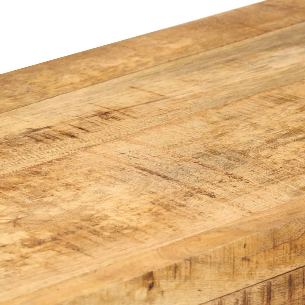 Consolle 110x30x76 cm in Legno Massello di Mango - homemem39