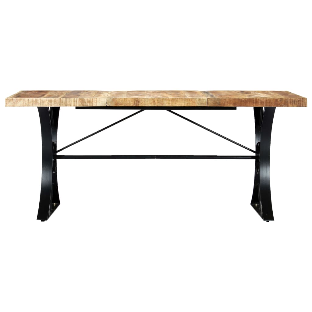 Tavolo da Pranzo 180x90x76 cm in Legno Massello di Mango | homemem39