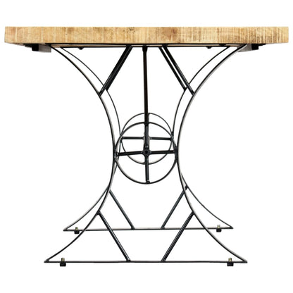 Tavolo da Pranzo 180x90x76 cm in Legno Massello di Mango | homemem39