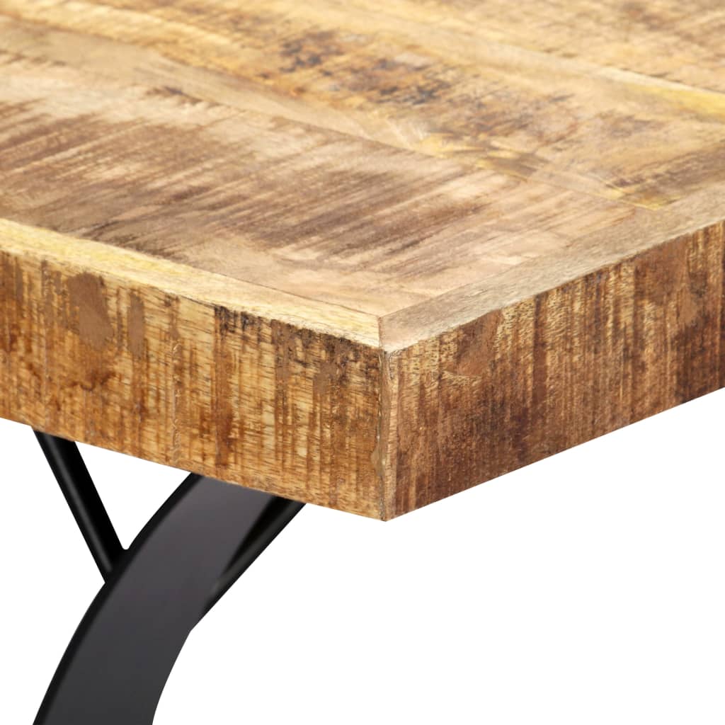 Tavolo da Pranzo 180x90x76 cm in Legno Massello di Mango | homemem39
