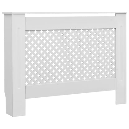 Copertura per Radiatore Bianca 112x19x81,5 cm in MDF - homemem39