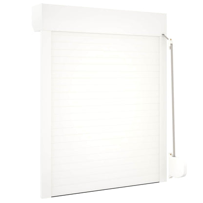 Persiana a rullo Bianco 70 x 100 cm Alluminio e poliuretano | homemem39
