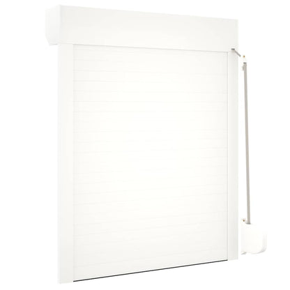Tapparella Avvolgibile in Alluminio 80x100 cm Bianca - homemem39