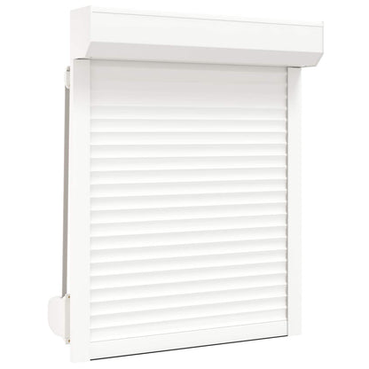 Persiana a rullo Bianco 80 x 100 cm Alluminio e poliuretano | homemem39