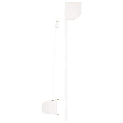 Persiana a rullo Bianco 100 x 100 cm Alluminio e poliuretano | homemem39