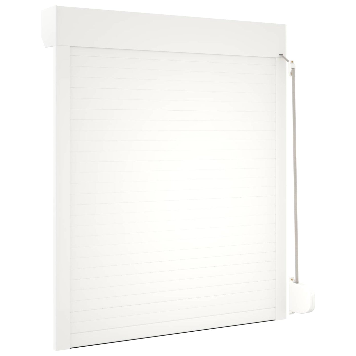 Persiana a rullo Bianco 100 x 130 cm Alluminio e poliuretano | homemem39