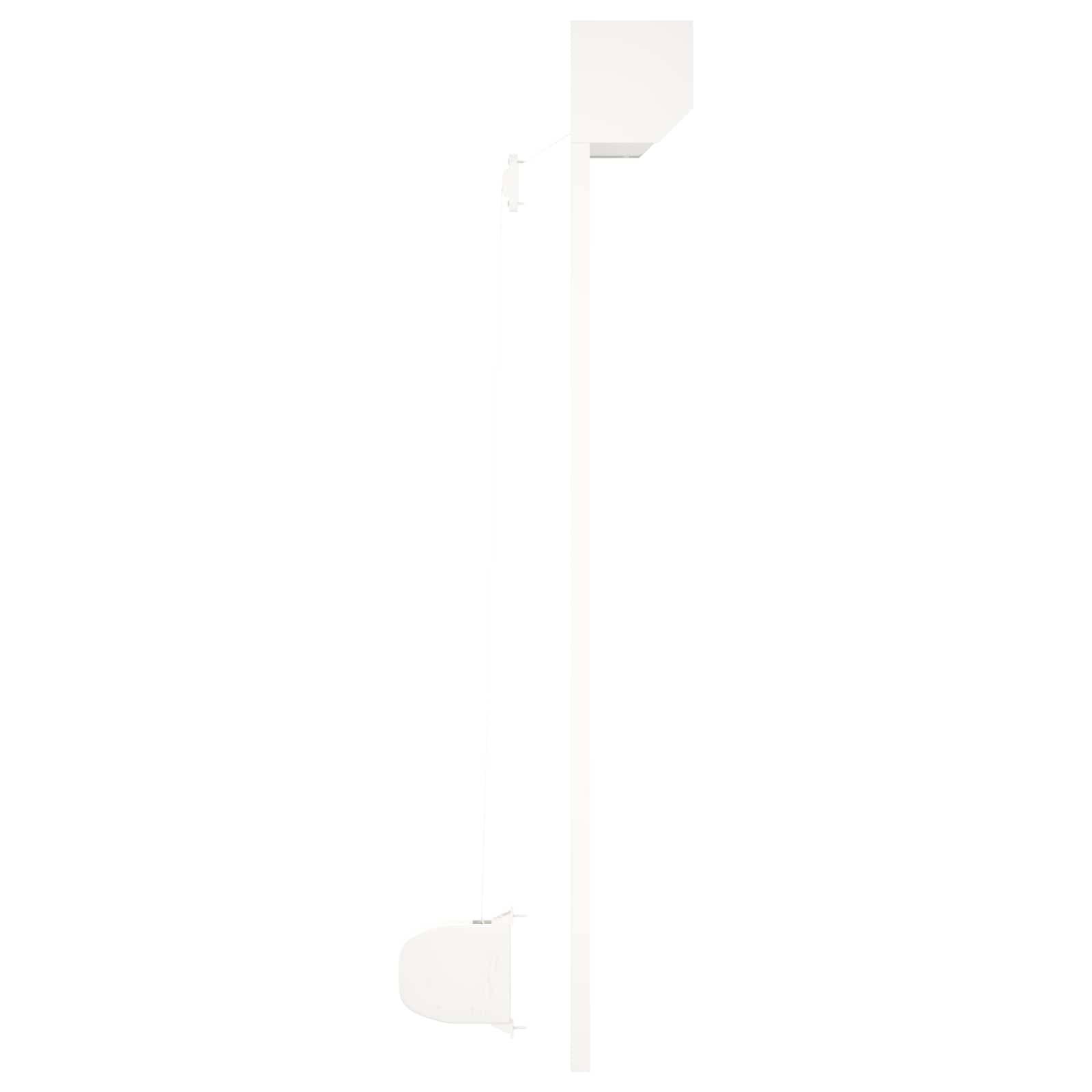 Persiana a rullo Bianco 100 x 130 cm Alluminio e poliuretano | homemem39