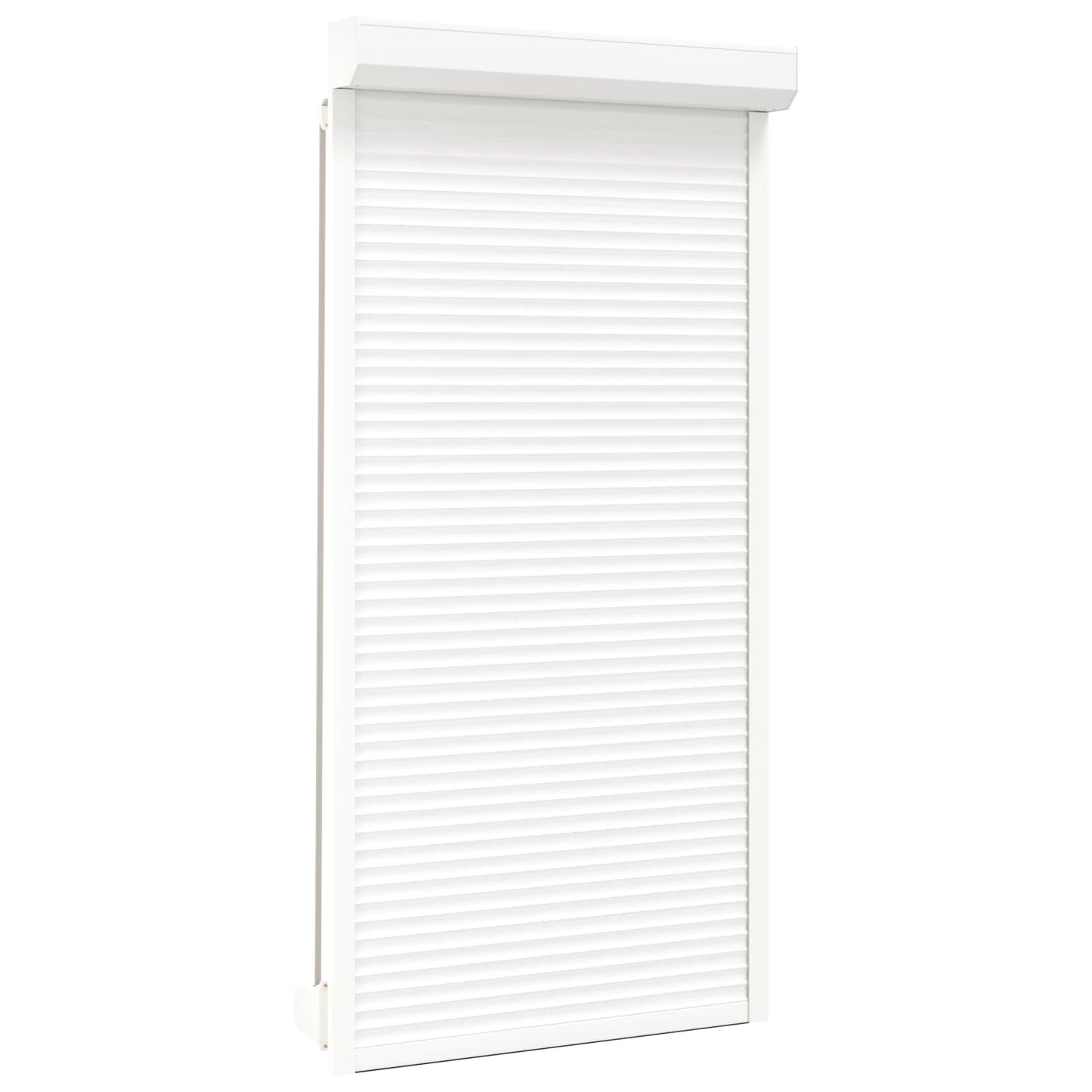 Persiana a rullo Bianco 110 x 220 cm Alluminio e poliuretano