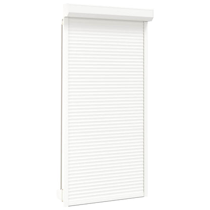 Persiana a rullo Bianco 110 x 220 cm Alluminio e poliuretano