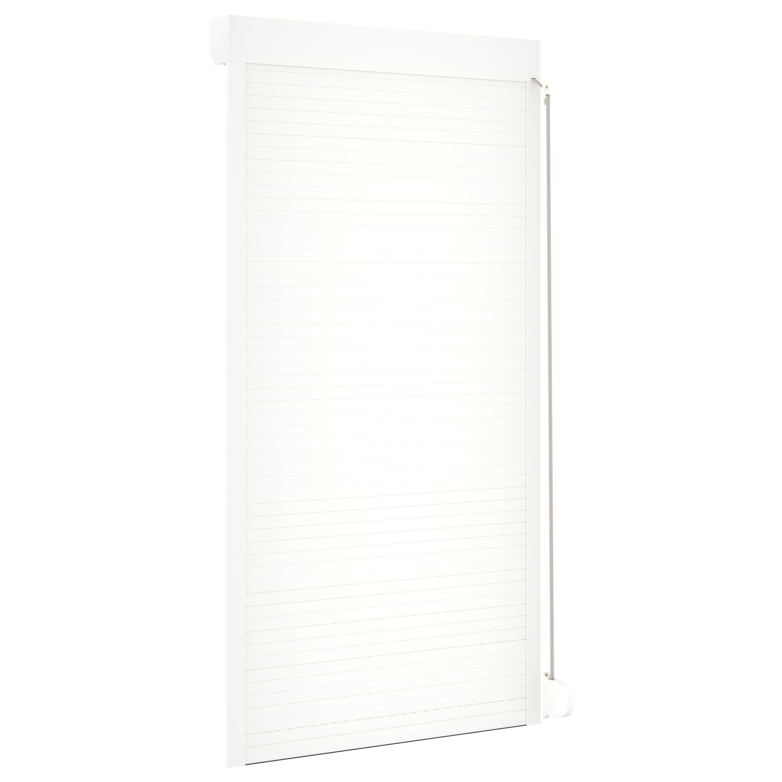 Persiana a rullo Bianco 110 x 220 cm Alluminio e poliuretano | homemem39