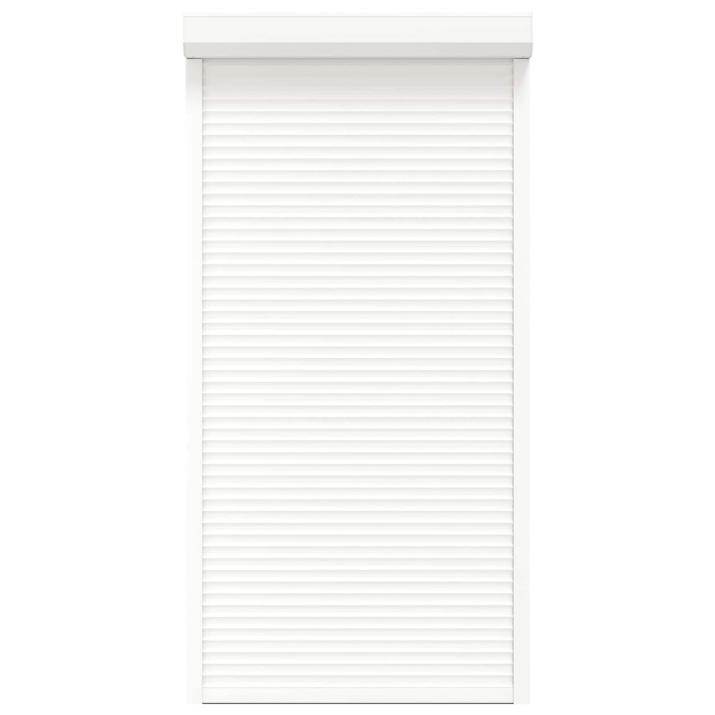 Persiana a rullo Bianco 110 x 220 cm Alluminio e poliuretano