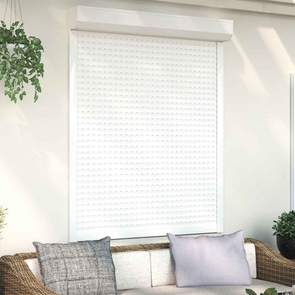 Persiana a rullo Bianco 120 x 150 cm Alluminio e poliuretano | homemem39