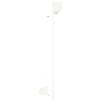 Tapparella Avvolgibile in Alluminio 130x140 cm Bianca - homemem39