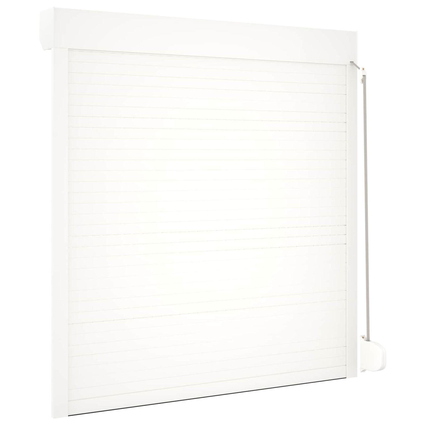 Persiana a rullo Bianco 130 x 140 cm Alluminio e poliuretano | homemem39