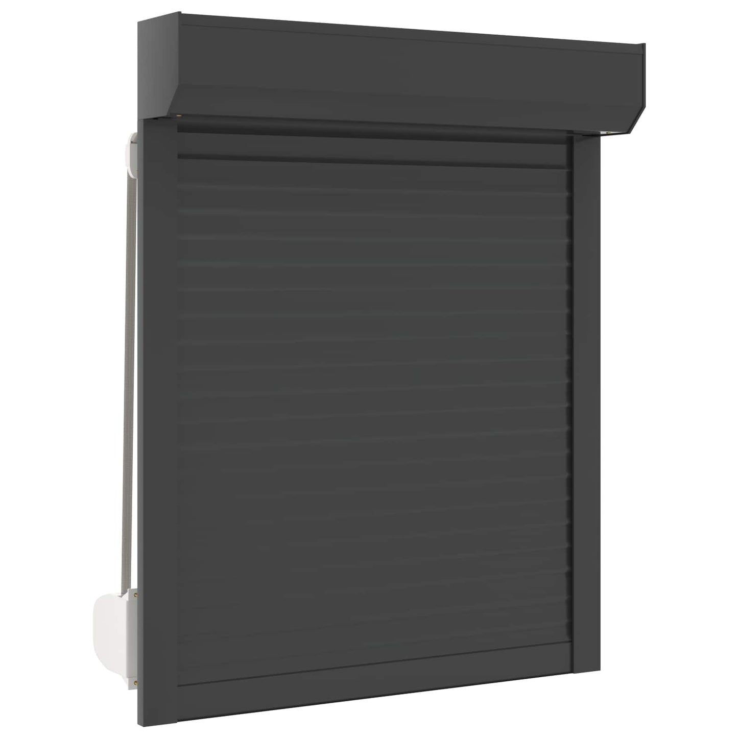 Persiana a rullo Antracite 80 x 100 cm Alluminio e poliuretano | homemem39