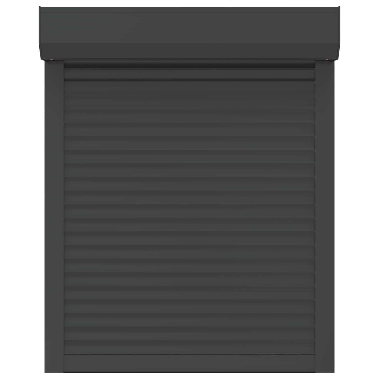 Persiana a rullo Antracite 80 x 100 cm Alluminio e poliuretano | homemem39