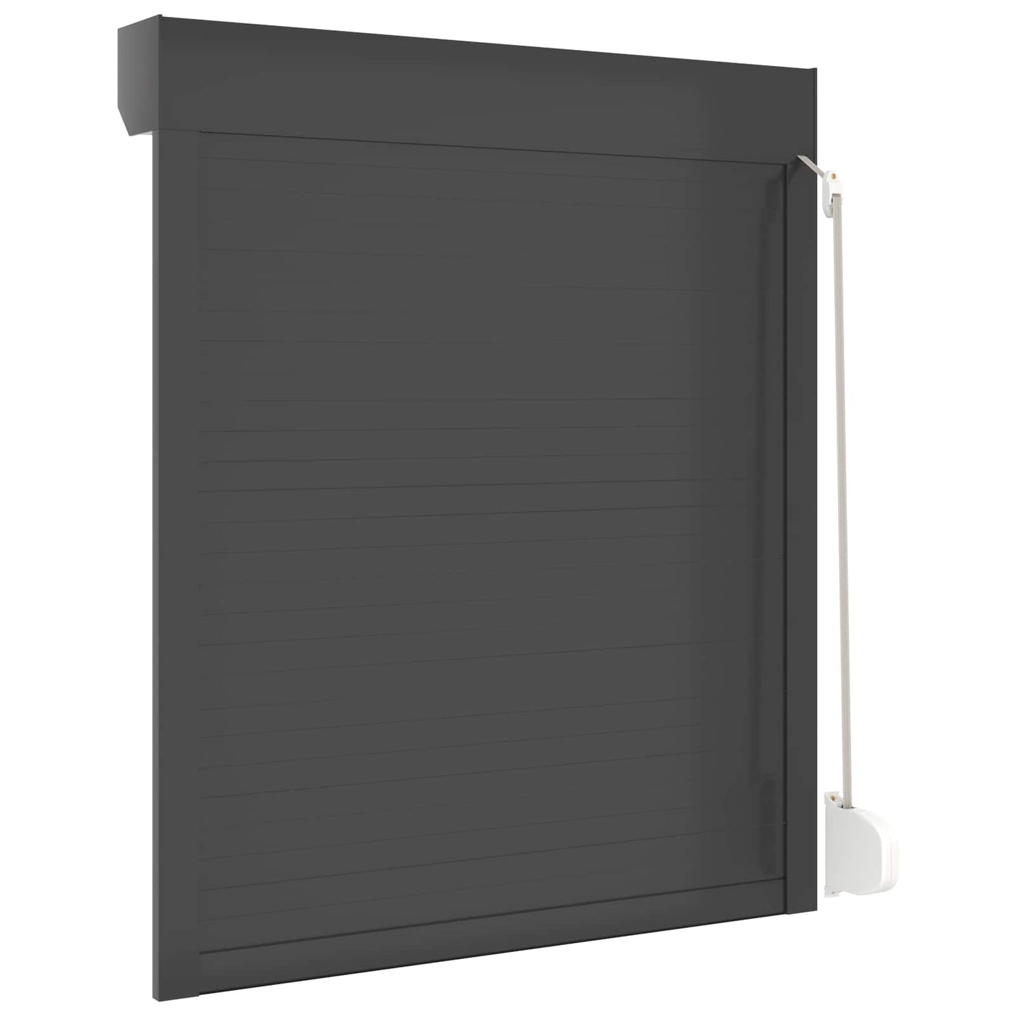 Persiana a rullo Antracite 100 x 130 cm Alluminio e poliuretano | homemem39