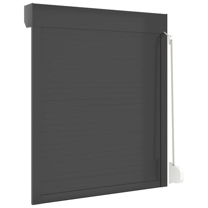 Persiana a rullo Antracite 100 x 130 cm Alluminio e poliuretano | homemem39