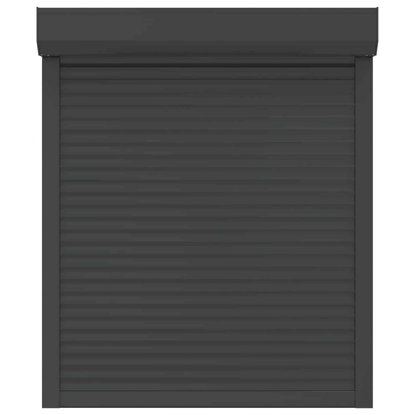 Persiana a rullo Antracite 100 x 130 cm Alluminio e poliuretano