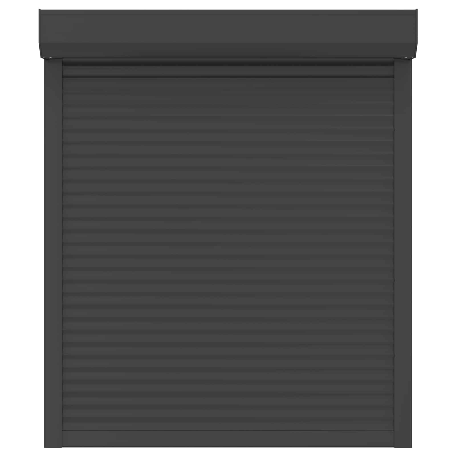 Persiana a rullo Antracite 110 x 130 cm Alluminio e poliuretano | homemem39