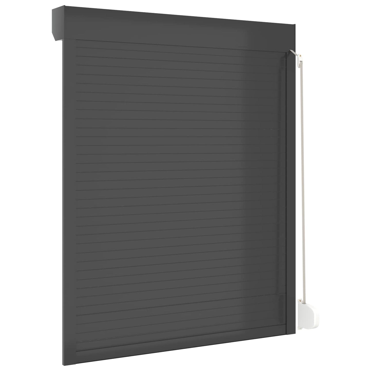 Persiana a rullo Antracite 120 x 150 cm Alluminio e poliuretano | homemem39