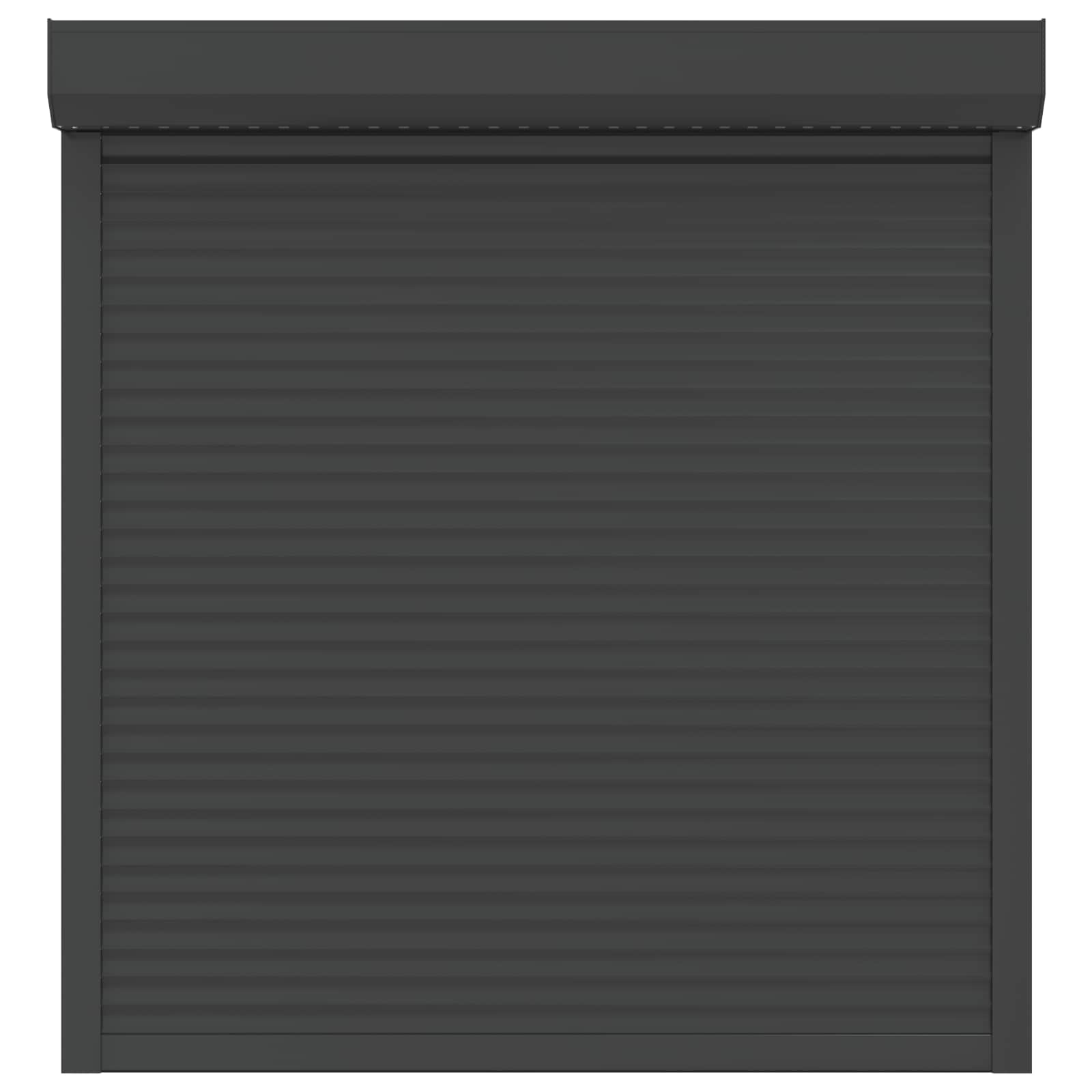 Persiana a rullo Antracite 130 x 140 cm Alluminio e poliuretano | homemem39