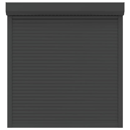 Persiana a rullo Antracite 130 x 140 cm Alluminio e poliuretano | homemem39