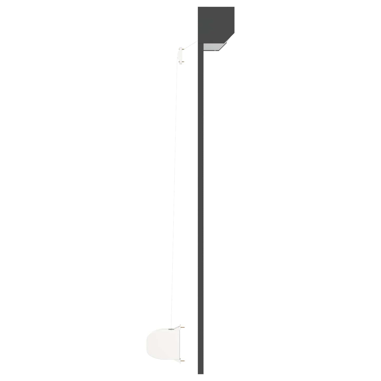 Persiana a rullo Antracite 130 x 140 cm Alluminio e poliuretano | homemem39