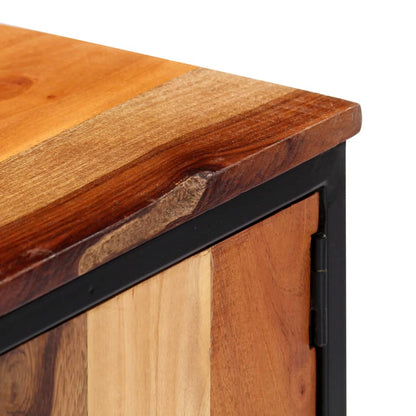 Mobile Porta TV 120x30x40 cm in Legno Massello di Recupero | homemem39