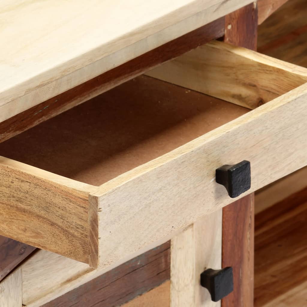 Mobile Porta TV 120x30x40 cm in Legno Massello di Recupero | homemem39