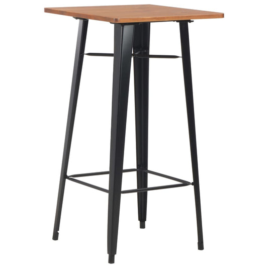 Set da Bar 3 pz Acciaio Nero
