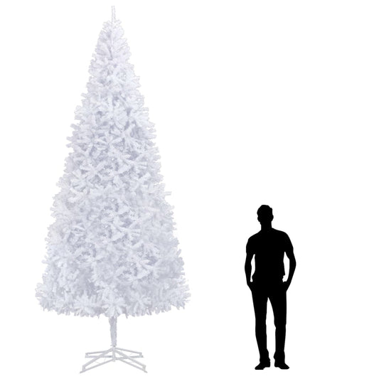 Albero di Natale Artificiale 400 cm Bianco