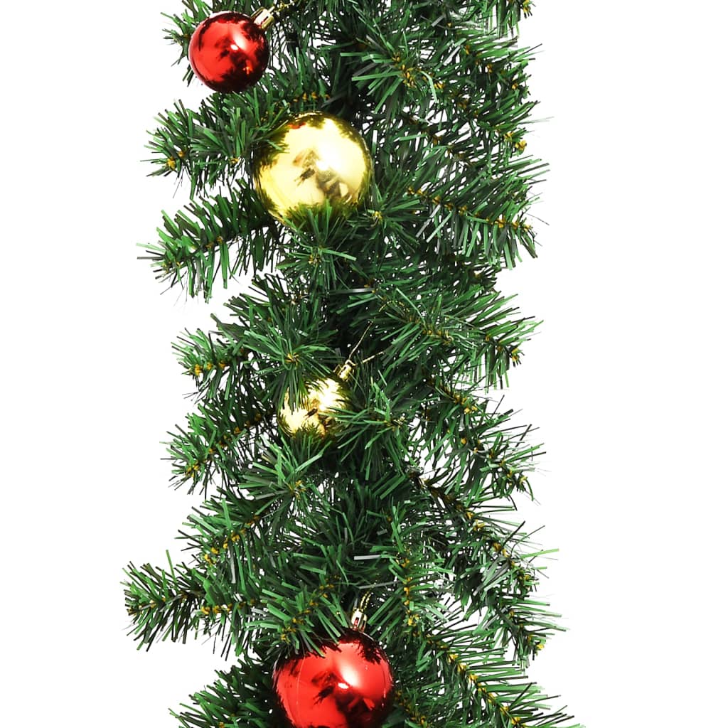 Ghirlanda di Natale Decorata con Palline 10 m | homemem39