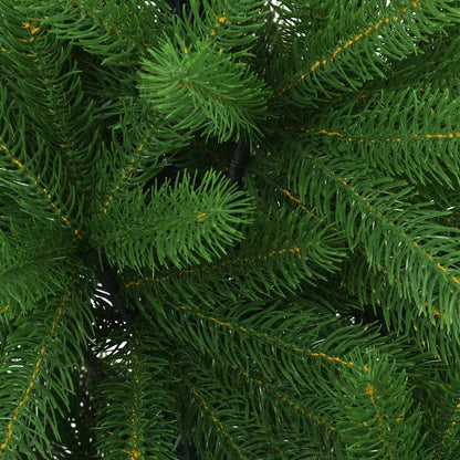 Albero di Natale Artificiale Realistico con Punte 120 cm Verde