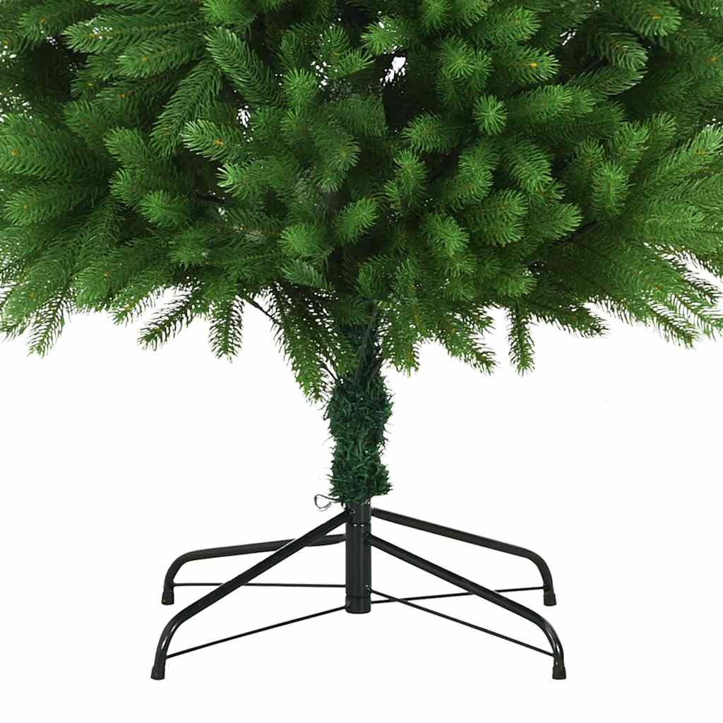 Albero di Natale Artificiale Realistico con Punte 240 cm Verde